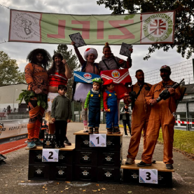 Bild von der Kostümprämierung beim Run and Drink